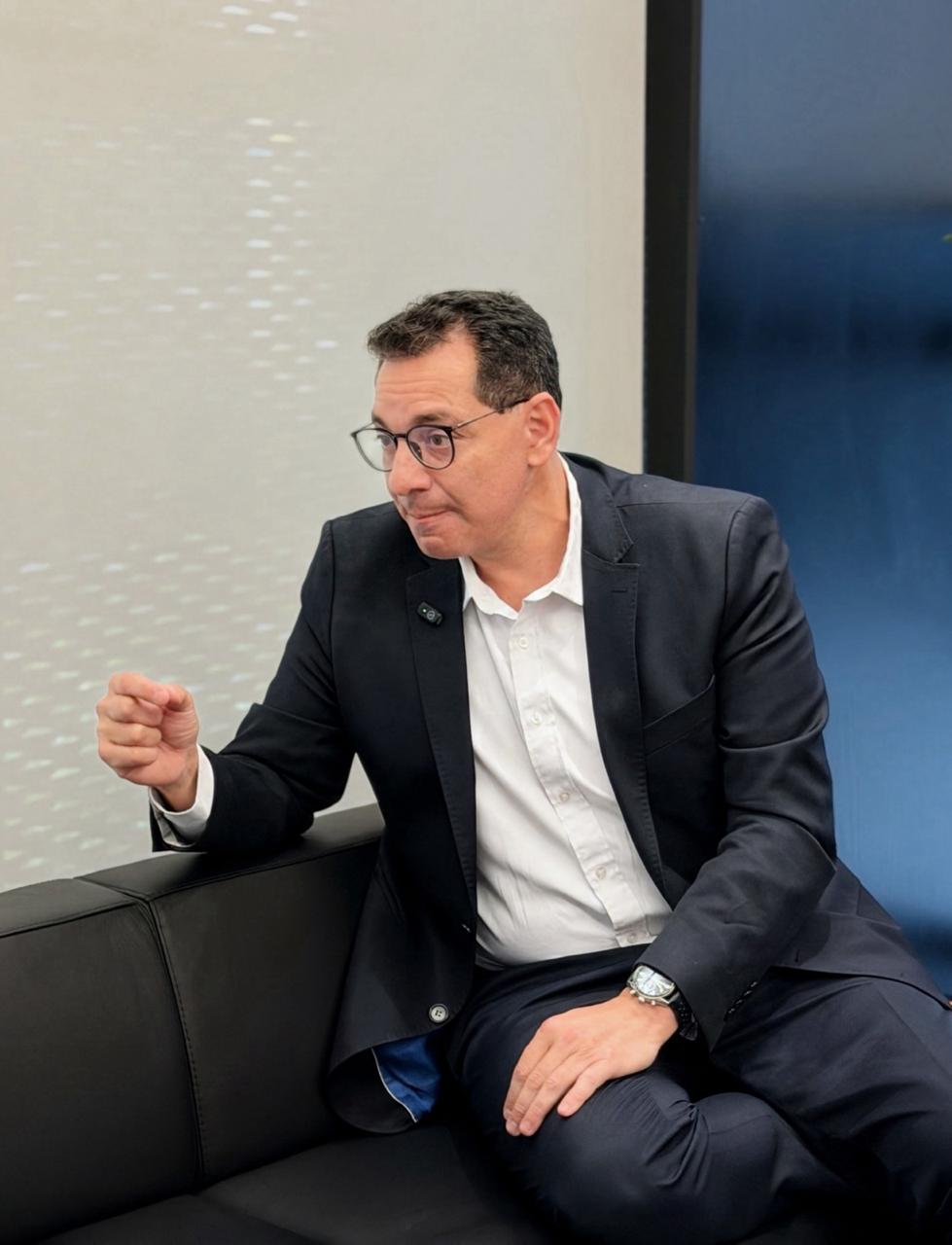 Júlio Damião durante encontro do SM Partner