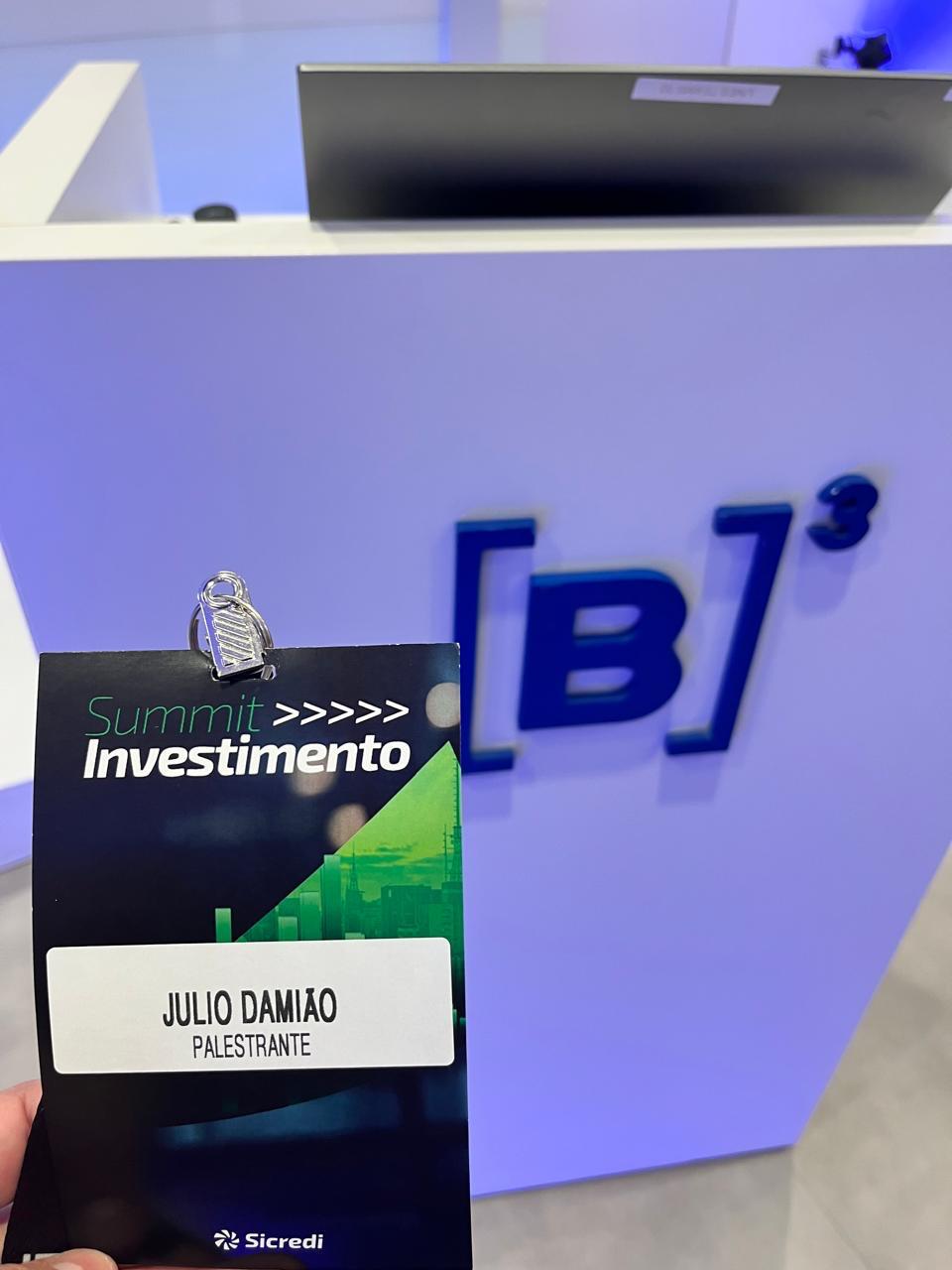 Palestrante no Summit Investimento